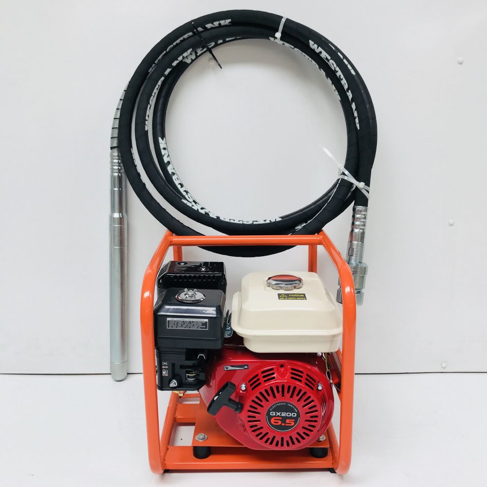 Jobsite 6.5hp Petrol Engine Concrete Poker Vibrating Drive Unit