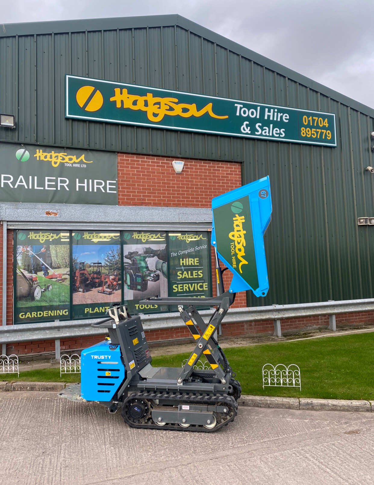 1000KG Tracked Dumper