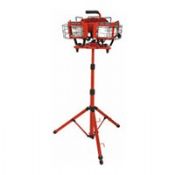 Three Headed Halogen Work Light