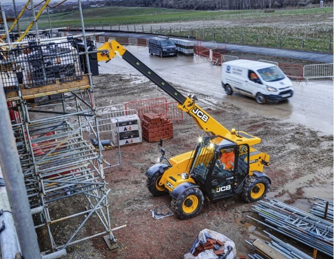 b>Jcb</b> <b>Loadall</b> <b>Telehandler</b> <b>Agri</b> <b>525</b> <b>526S</b> <b>416S</b> <b>Rear</b> <b>Stop/tail</b