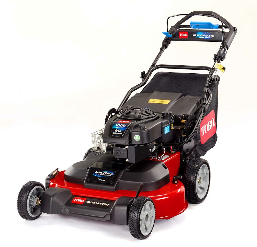 Wide Body 30"/76cm Self-Propelled Petrol Mower with Roller