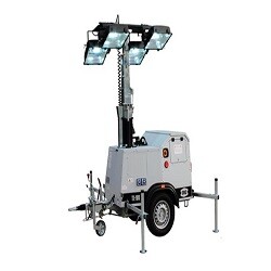 Lighting Tower Diesel 4x1000w Towable Hire