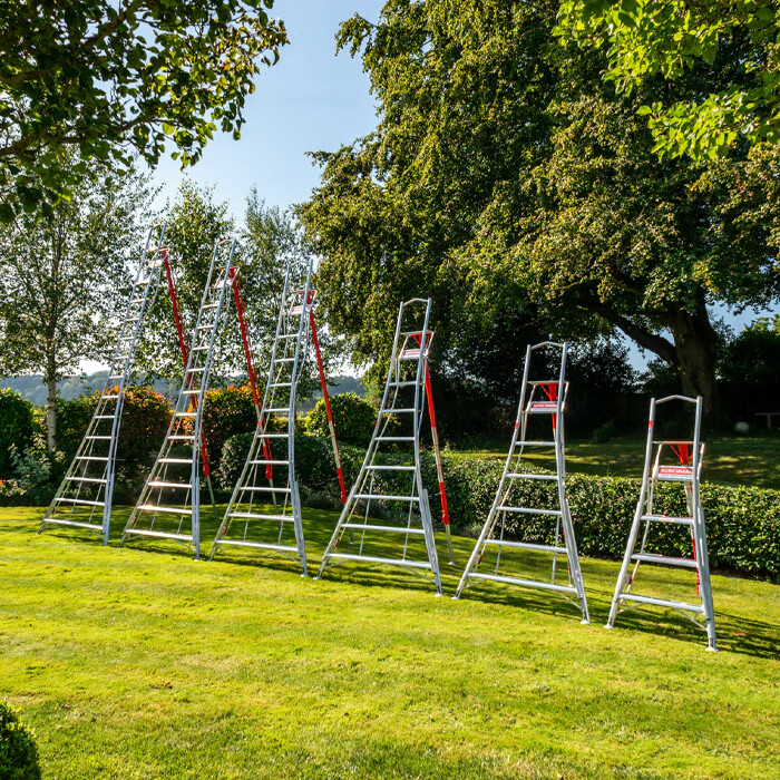 Fully Adjustable PRO Tripod Ladder