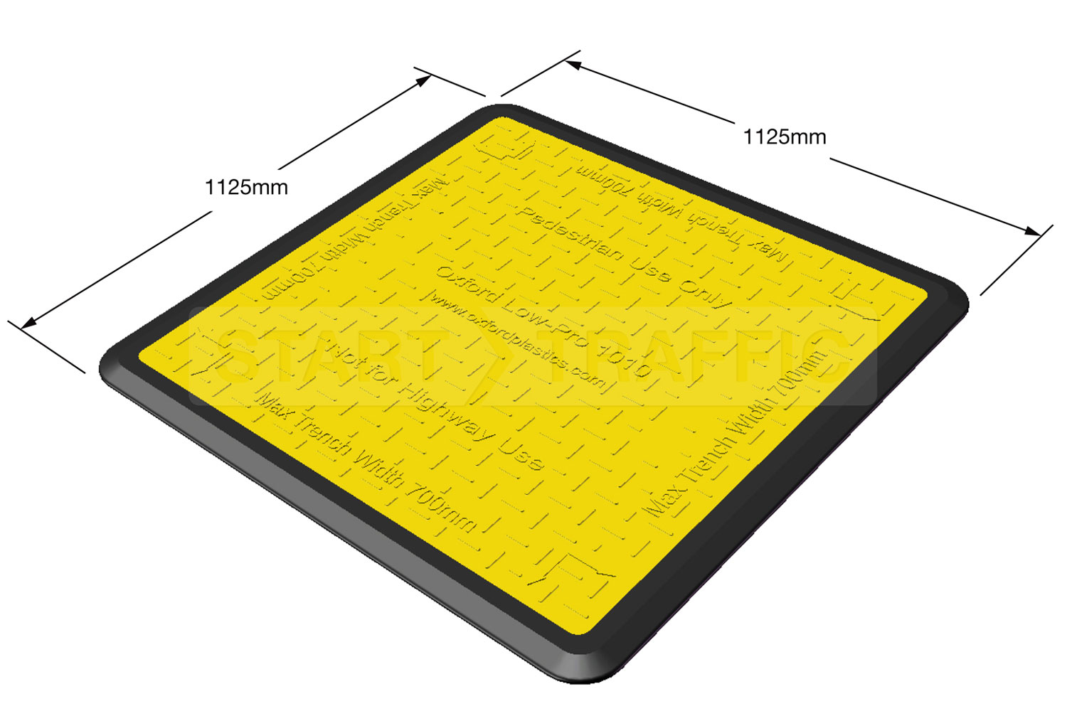 GRP Trench Cover 1.1m x 1.1m