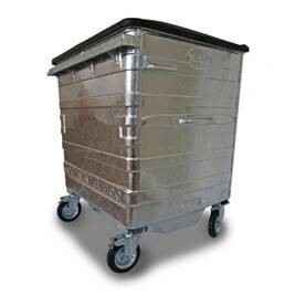 Wheelie Bin c/w 4 Wheels 1100 Litres