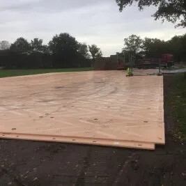 4000 x 2000 x 94mm (Usable surface area: 3.8 x 1.8m / 6.84m²)