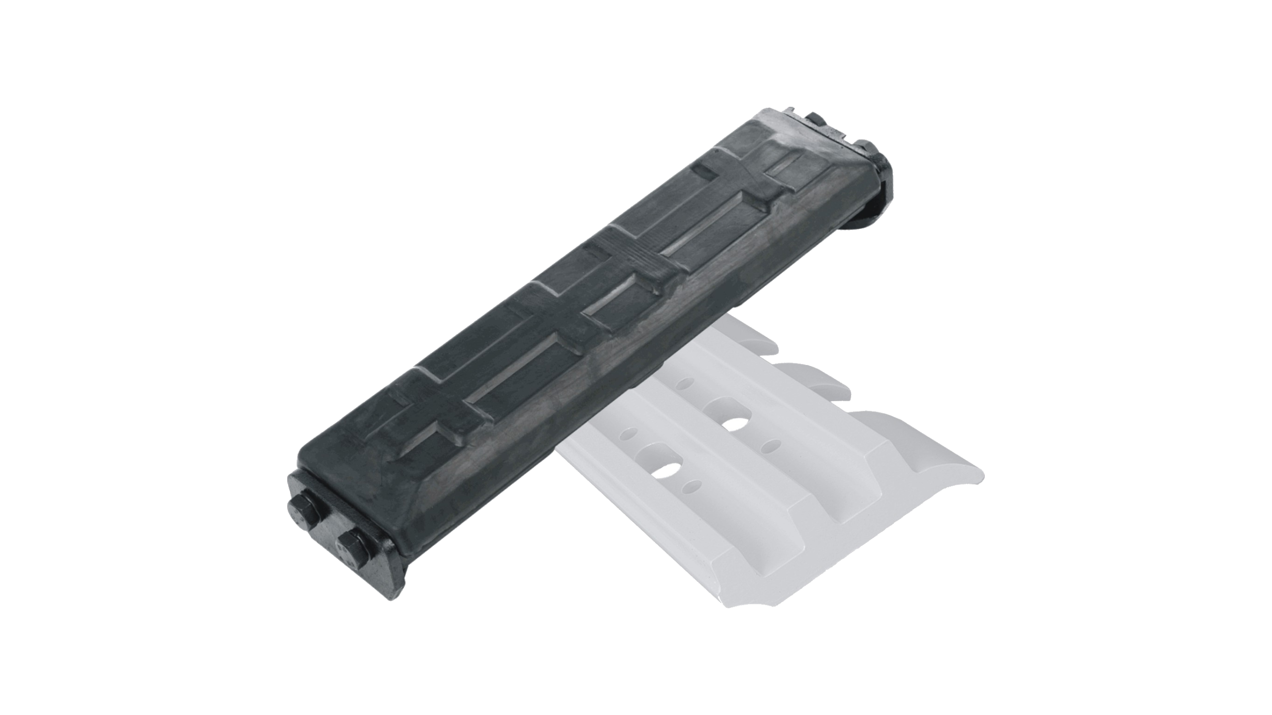 700mm Clip On Rubber Pads For 14 Tonne Excavator