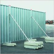 Hoarding Back Stay Stabiliser & Base Block Tray