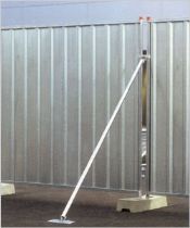 Hoarding Back Stay Stabiliser & Bolt Down Bracket