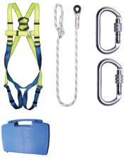 Safety Harness c/w Lanyard Adjustable 1.2m & Karabiners