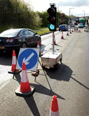 Portable Traffic Lights