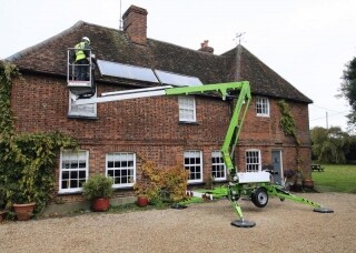 Niftylift 120T Trailer Mounted Access Boom