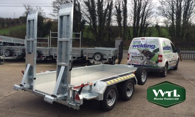 10 x 6 Twin Axle, Twin Ramp, Plant Trailer