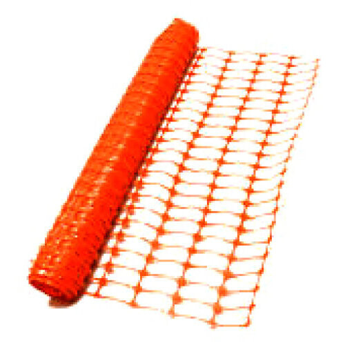 Fencing, 50 Metre Orange Mesh
