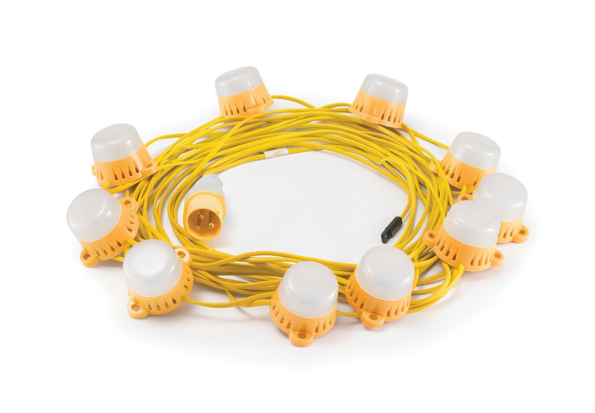 LED Festoon Lights 22m