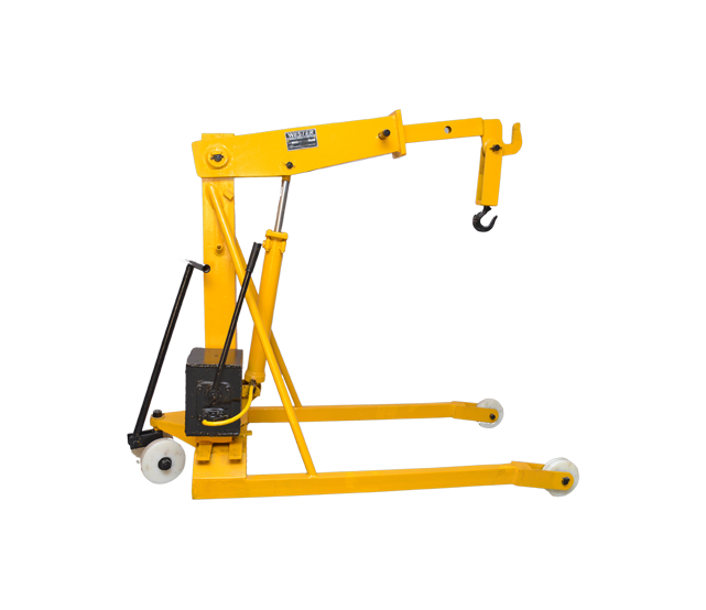 Out-Rigged Hydraulic Floor Cranes