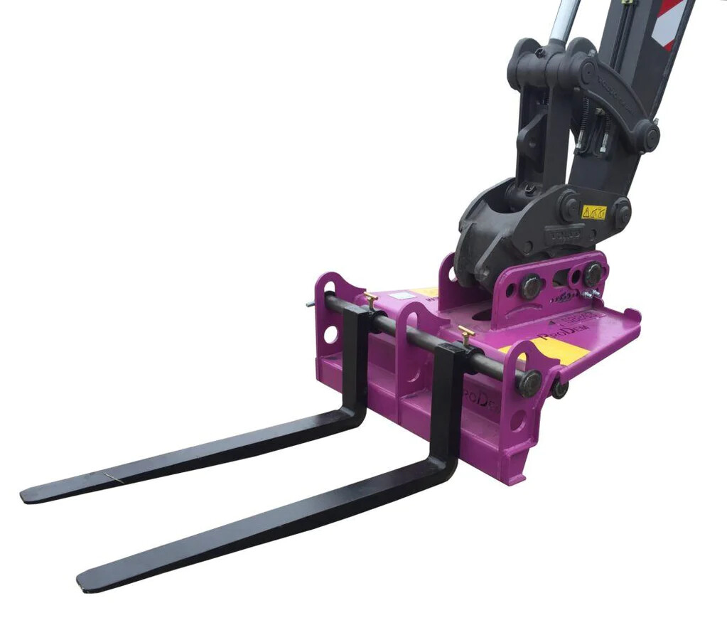Pallet Forks to fit 5-9 Tonne Excavators