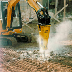 Excavator Pecker / Breaker Attachment Hire