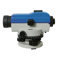 Cowley/Site Square Level C/W Tripod & Staff