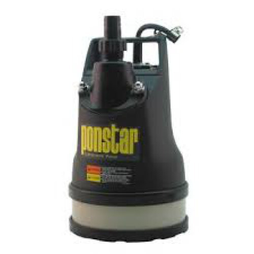 Puddle Sucker Submersible Pump 25mm 110V