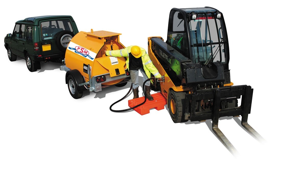 Road Towable Bunded Fuel Bowser - 950 Litre