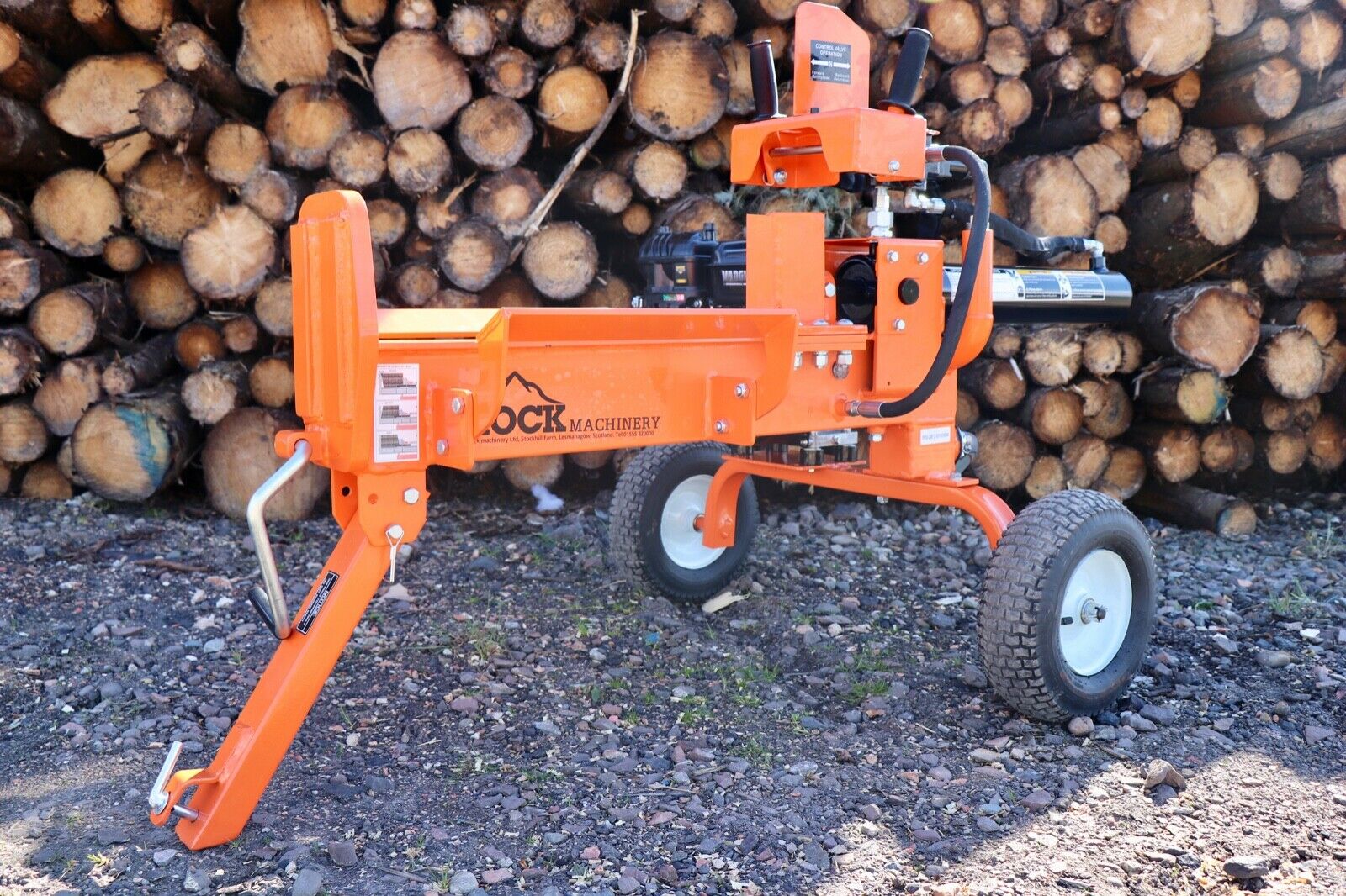 12 Ton Petrol Log Splitter