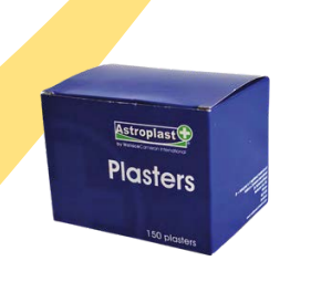 Plasters Waterproof Assorted - Box (120)