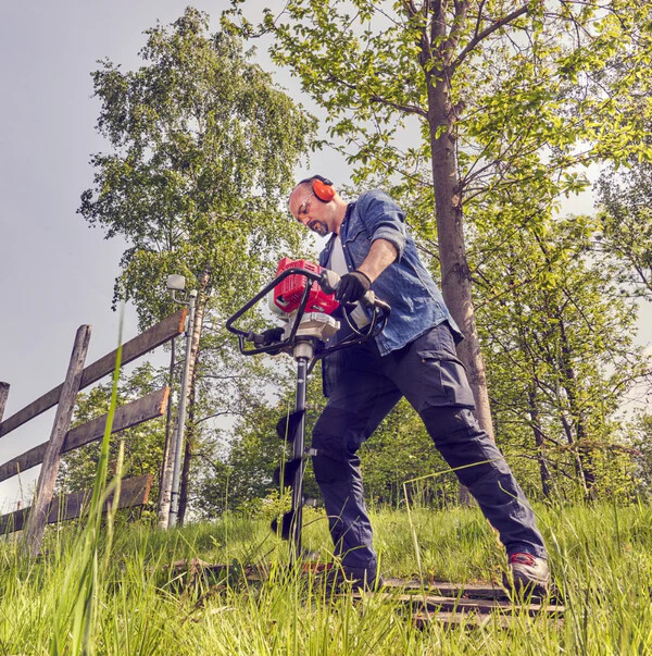 Petrol Post Hole Borer - 1 Man (4 Stroke)