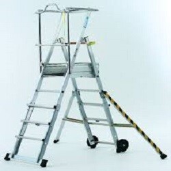 Sherpa Scopic Platform Steps Adjustable 1.77-2.23m Hire
