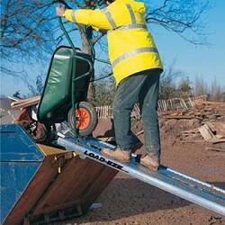 Skip Loading Ramp Hire