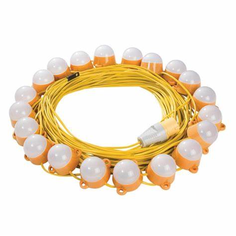 LED Encapsulated Festoon String Lights 22m 110v