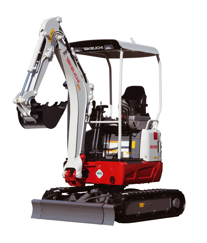 215R 1.5 tonne short tail swing excavator