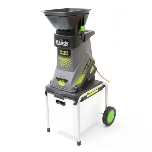 Electric Impact Shredder with Box & Detachable Hopper