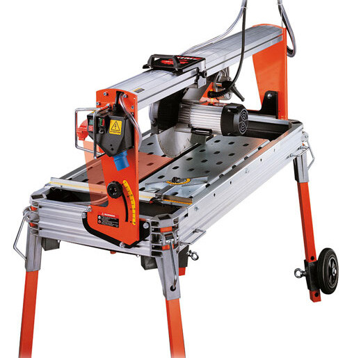 Tile Saw Bridge Cross Cut 850mm C/W Diamond Blade 110 V