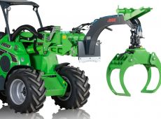 Rotating HD Log Grab Attachment