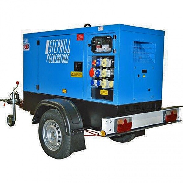25.0 kva Diesel Generator (Silenced) - road tow