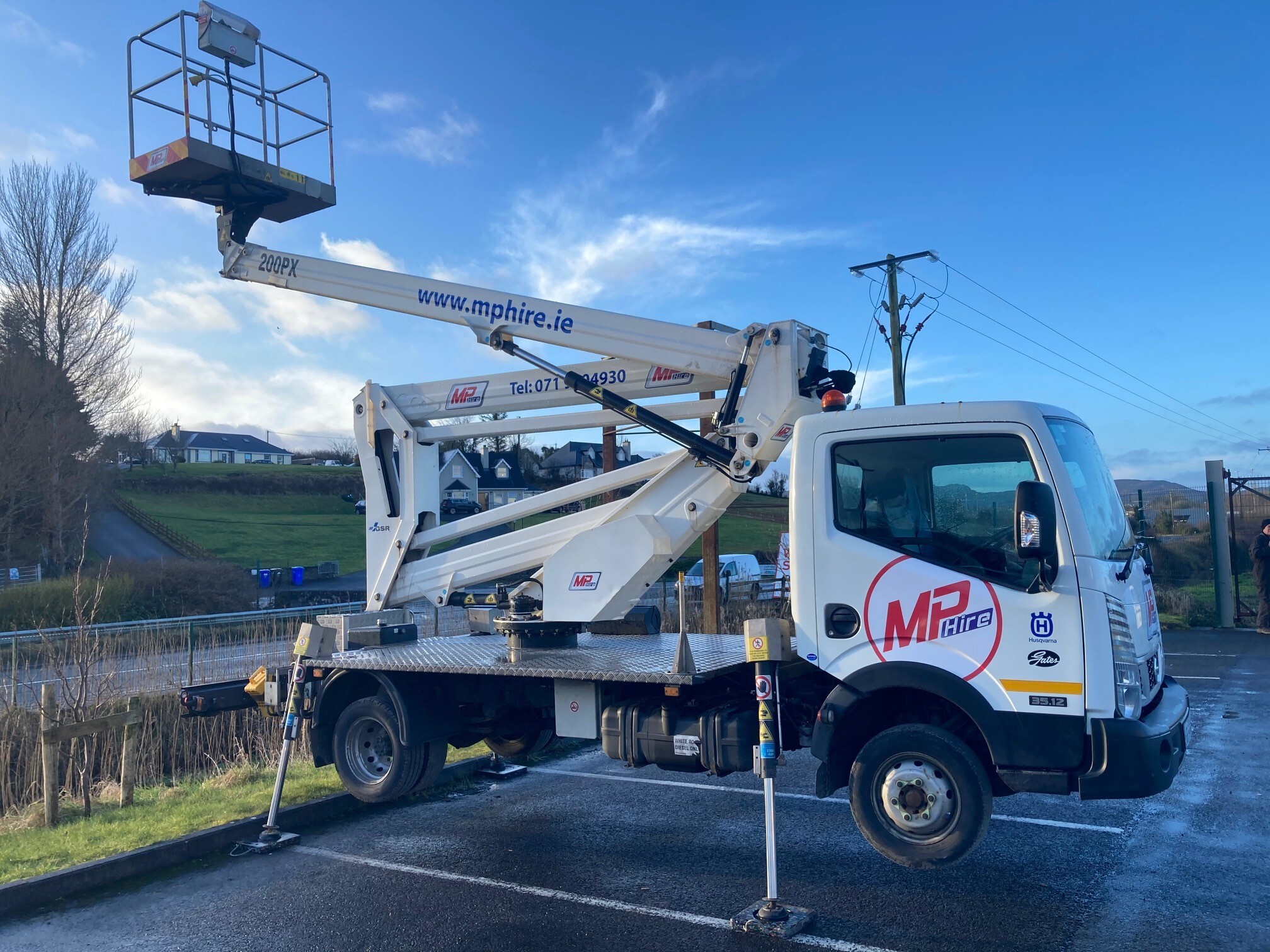Truck Mounted Cherry Picker
