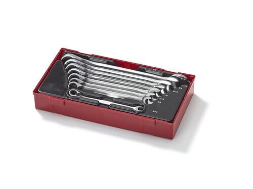 TENG 8PCE IMPERIAL RATCHET SPANER SET