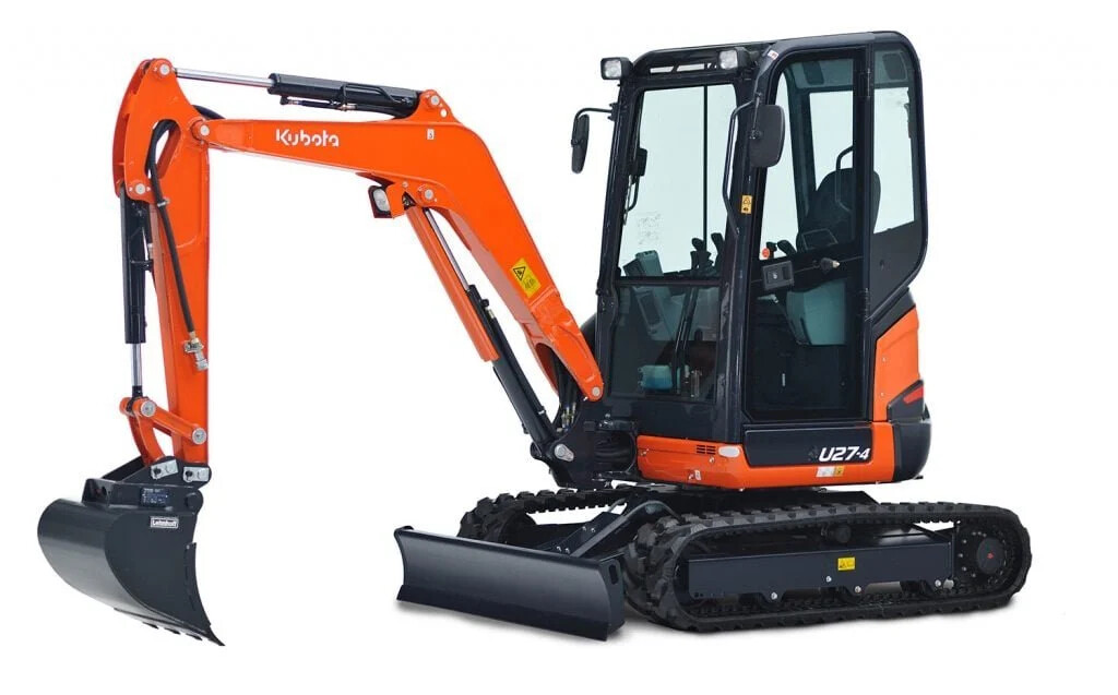 3T U27-4 Zero Tail Swing Excavator