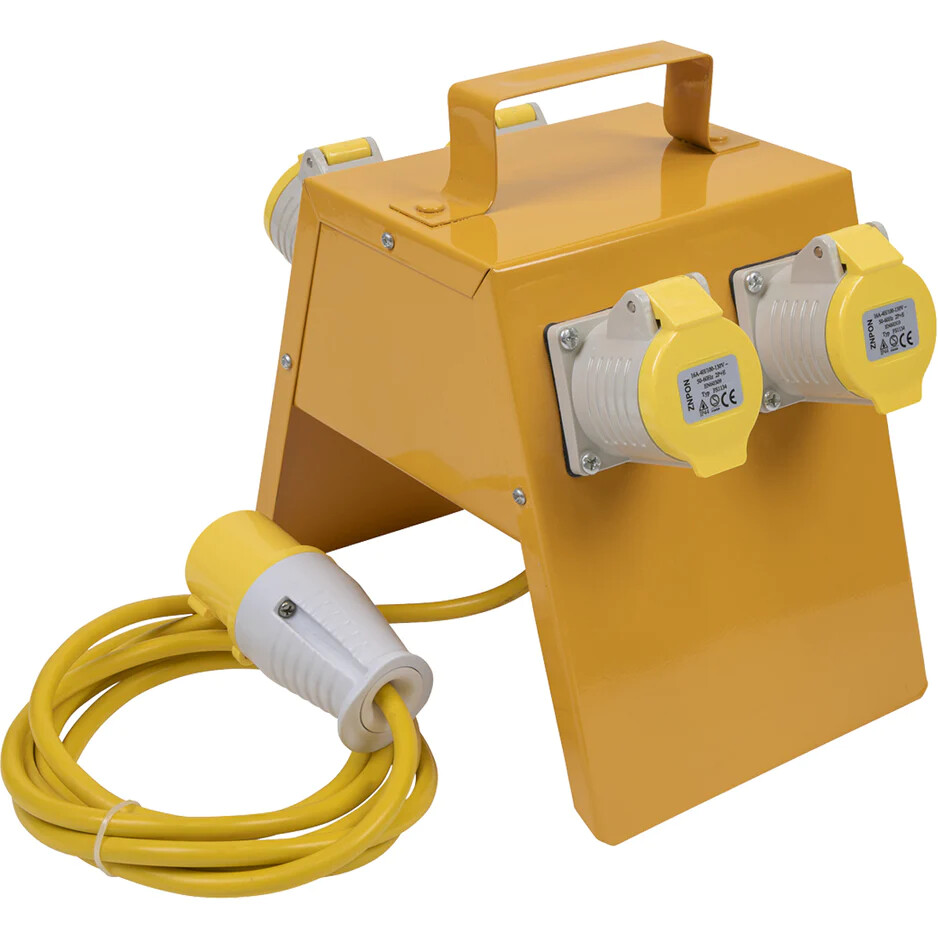 110v 4 way splitter box 16am IP44