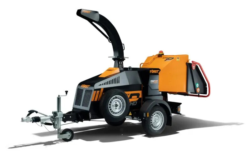 Tracked Wood Chipper