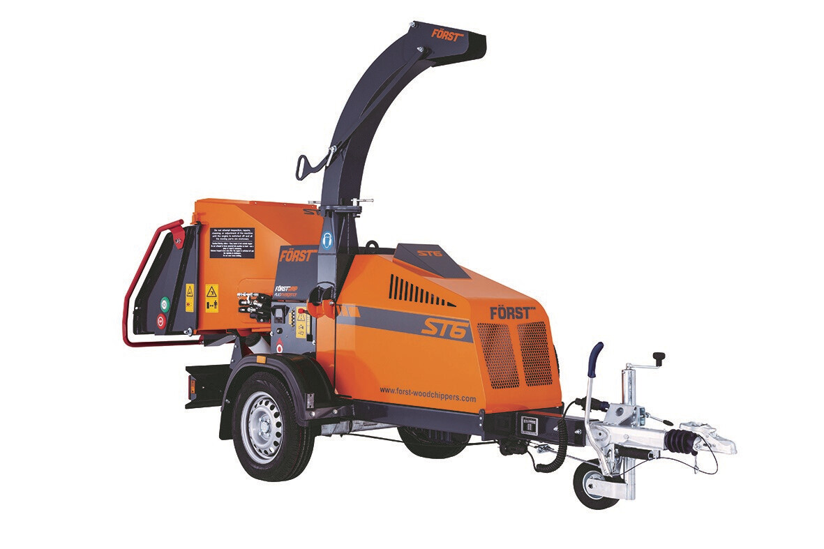 Towable Diesel Chipper