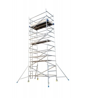 Double Width Aluminium Scaffold Tower - Various Sizes