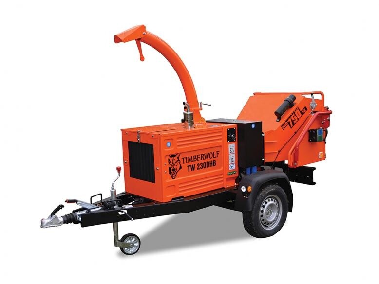 Towable Diesel Chipper