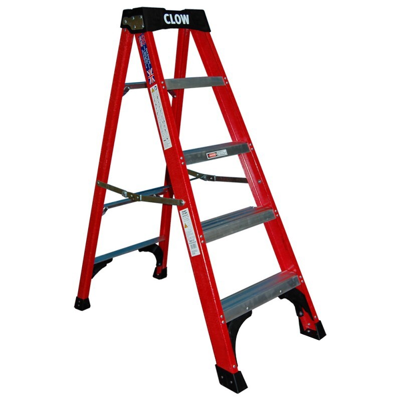 Fibre Glass Swingback Step Ladder - Various Sizes