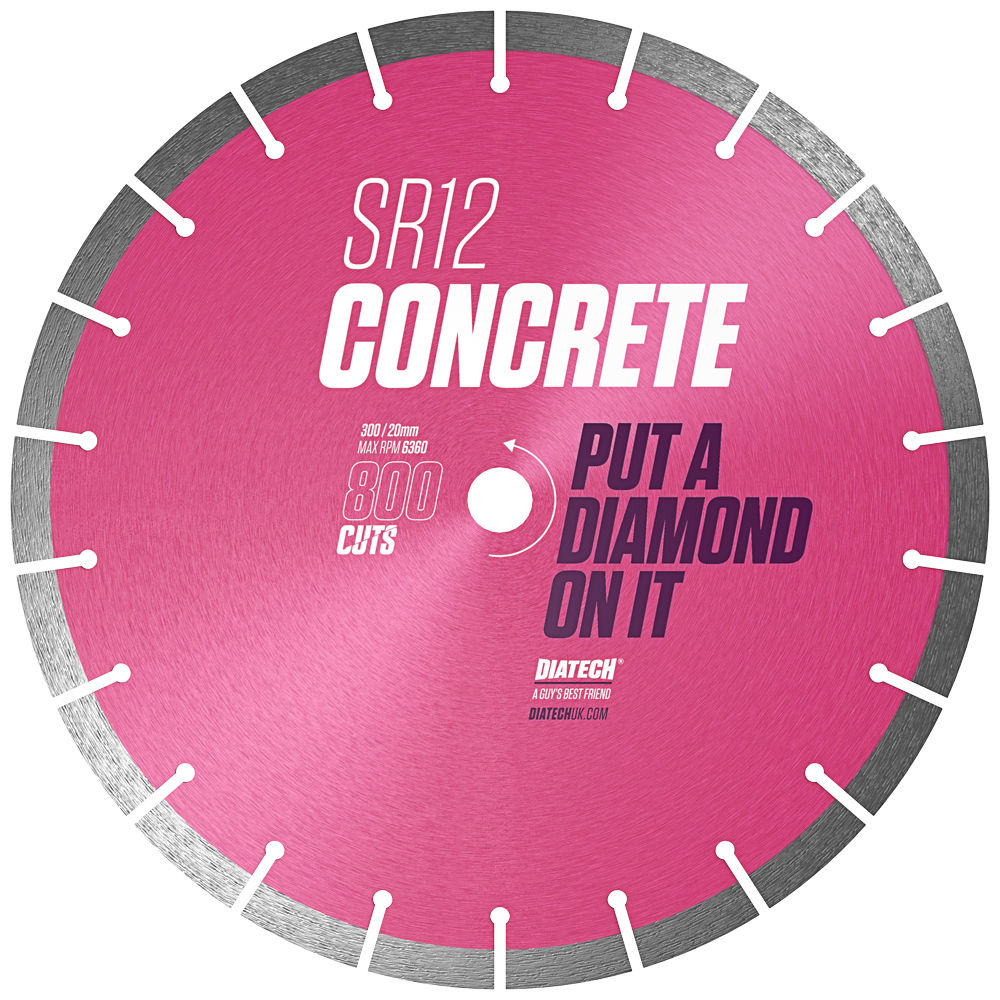 SR12 Concrete Diamond Blade 115/22