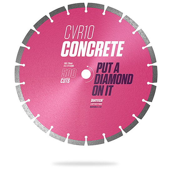 CVR10 Concrete Diamond Blade 300/20