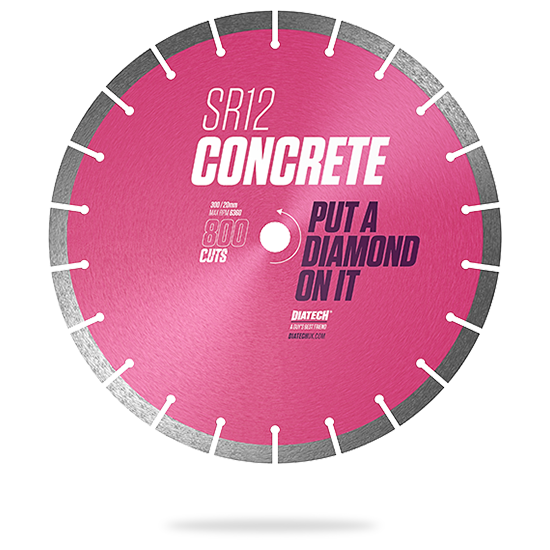 SR12 Concrete Diamond Blade 125/22