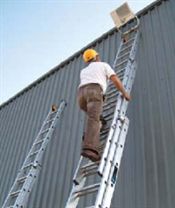 Double 16ft Aluminium Extension Ladder