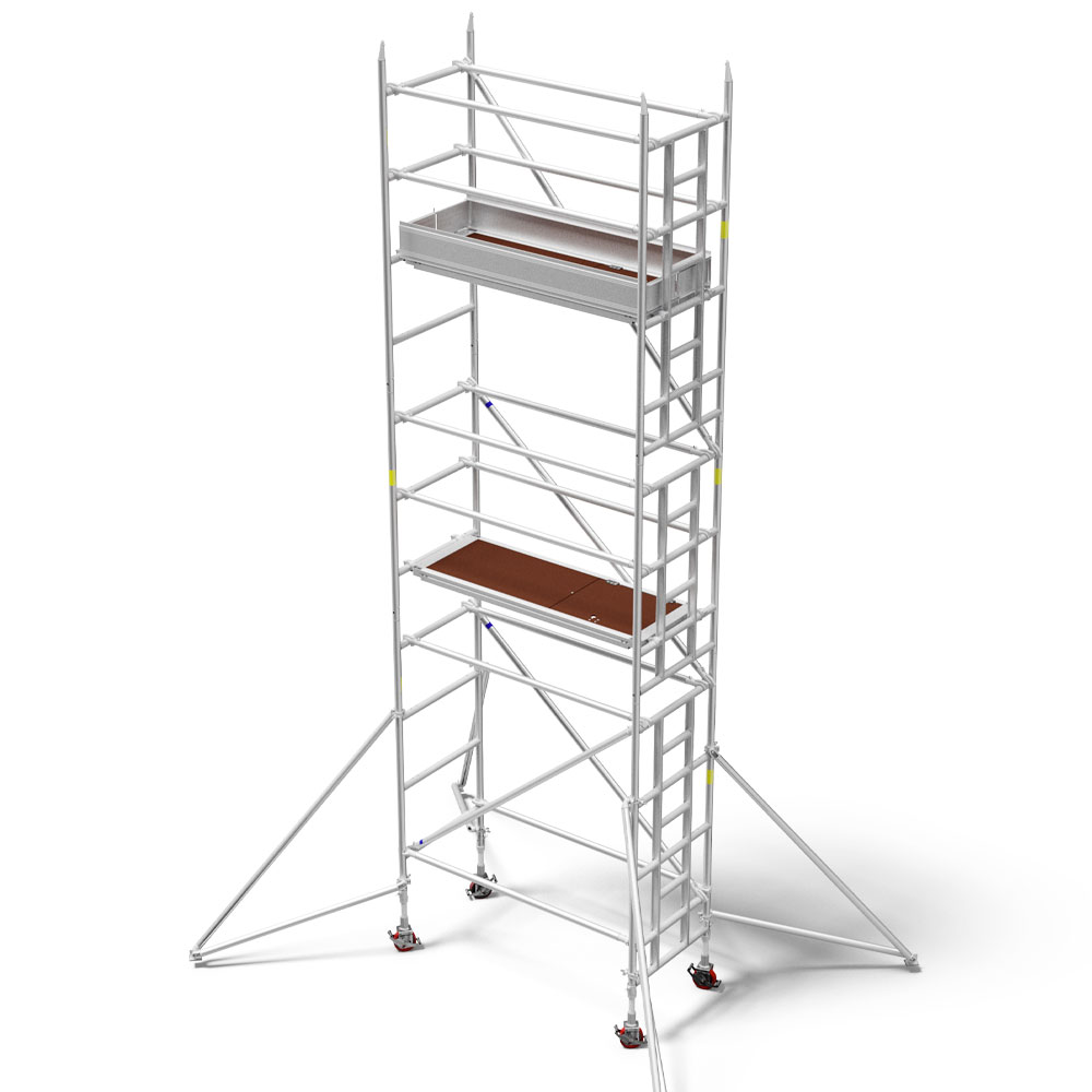 2.5m x 0.9m Aluminium Tower